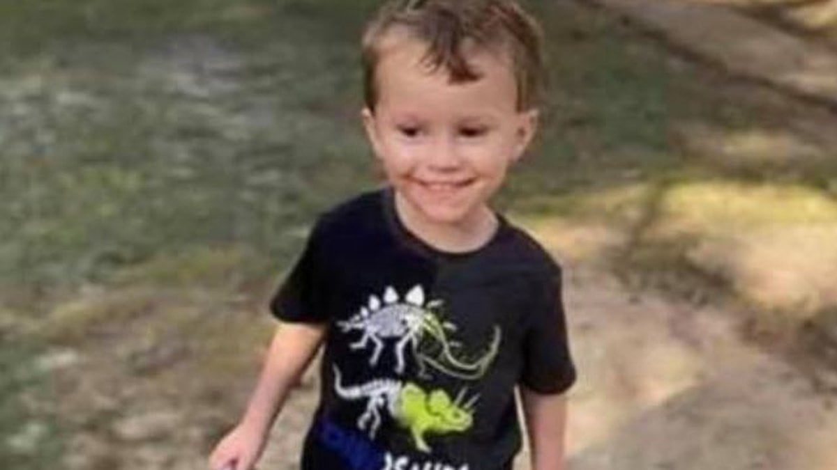 Ellis Boudean, 4, went into the water in the Jean Lafitte National Park on July 15, officials...