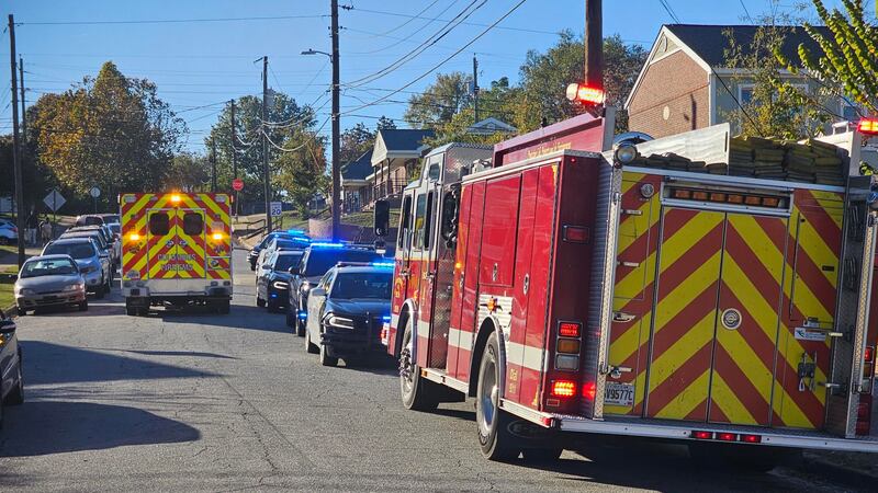 Police presence at Wilson Apartments