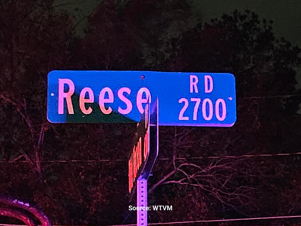 Fire scene on Reese Road in Columbus