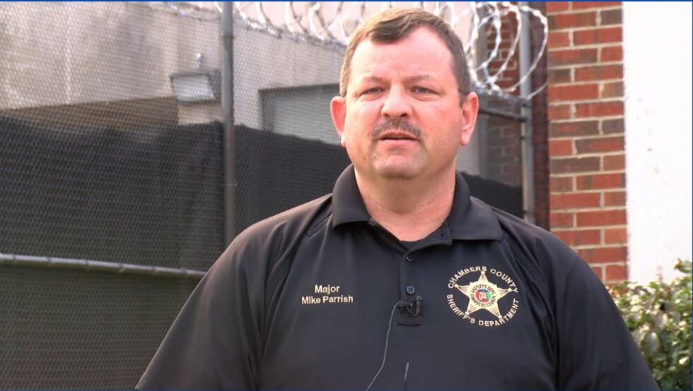 Chambers County Assistant Jail Administrator Major Mike Parrish. (Source: Parker Branton/WTVM)