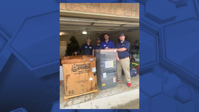Air Force Heating and Air award Ft. Mitchell Veteran free A_C Unit