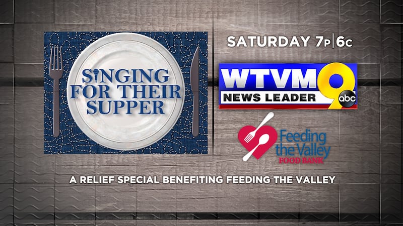WTVM will air a concert benefiting local food banks.