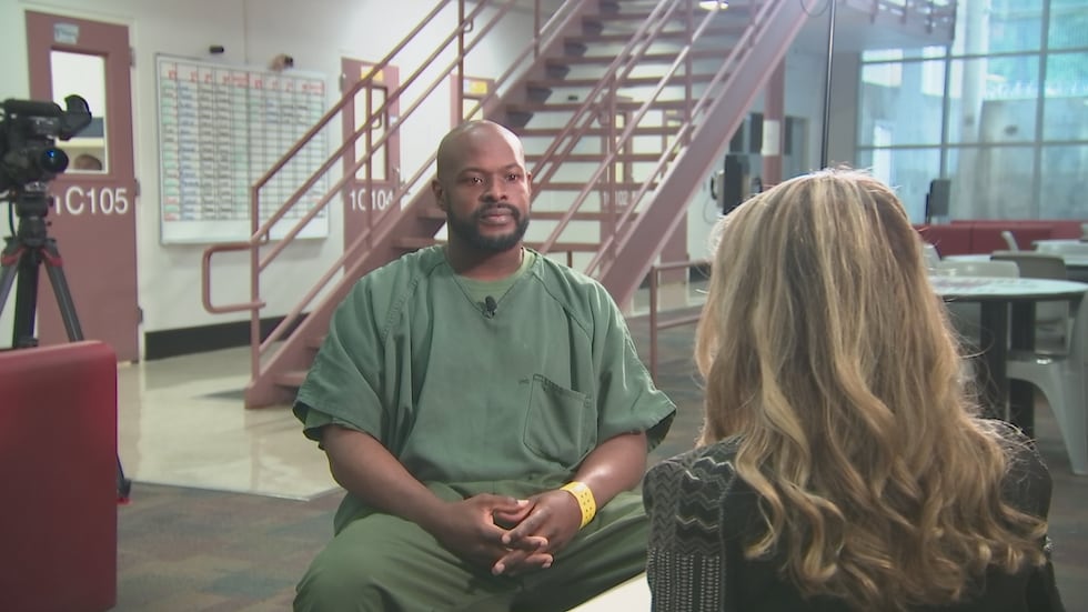 Robert Schenck voted from inside Gwinnett County Jail.