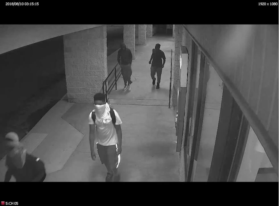 Columbus Police Department Property Crimes Unit is seeking information on the four...