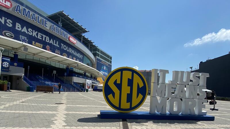 Auburn will play Texas A&M in the quarterfinals of the SEC men’s basketball tournament in...