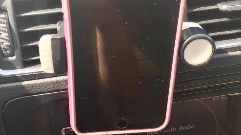 Phone mounts like this one are an affordable way to adapt to Georgia’s new hands-free law,...