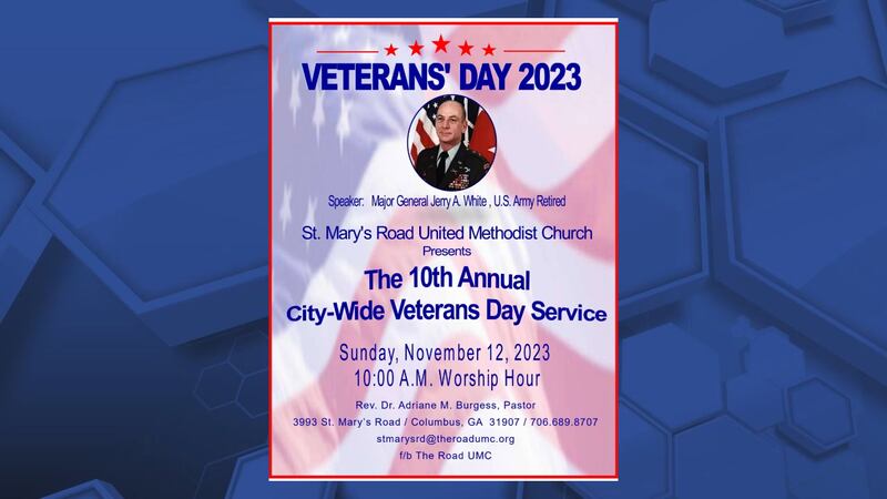 Veterans Day event flyer
