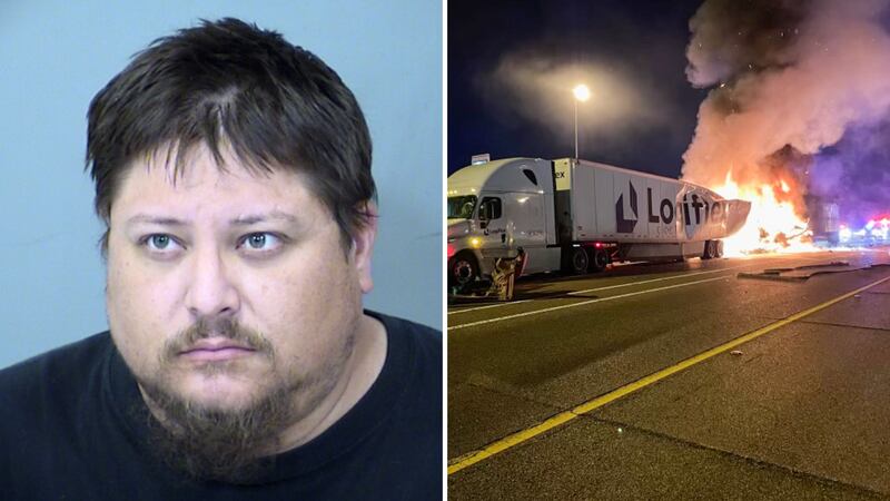 The driver was booked on five counts of manslaughter, four counts of endangerment and one...