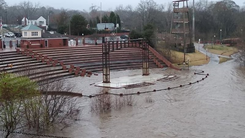 Flooding in the Chattahoochee Valley
